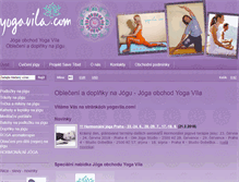 Tablet Screenshot of obchod-joga.cz